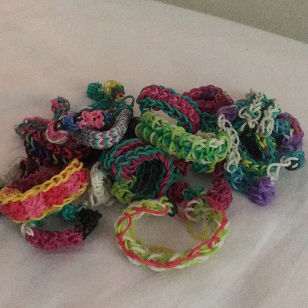 Rainbow loom bracelets